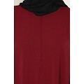 Premium Firdaus Loose Fit abaya with Ruffled Sleeves - Maroon Premium Firdaus Loose Fit abaya with Ruffled Sleeves - Maroon
